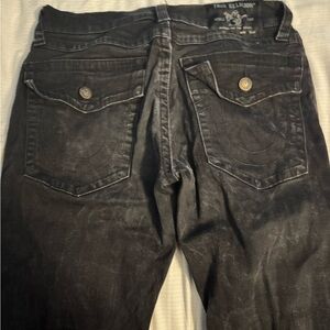 True Religion Ricky black jeans Size 34x32